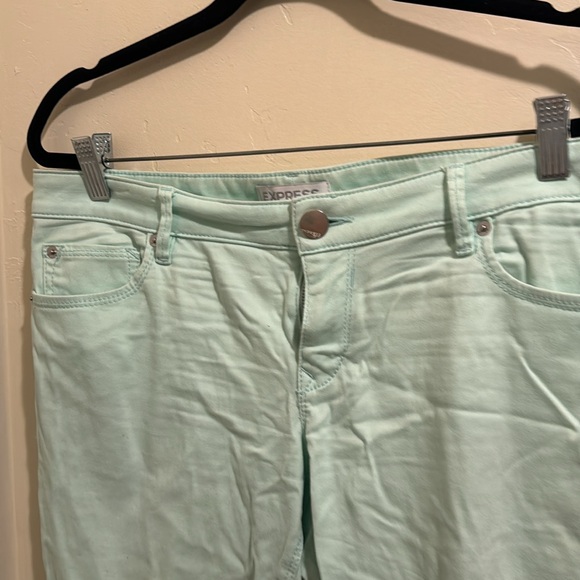 Mint green skinny pant - Picture 3 of 7